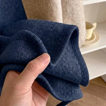 Sciarpa poncho lunga