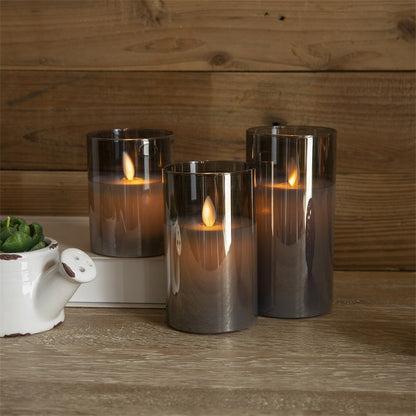 Flamerick-blokkikynttilät – Kaukosäätimellä ja ajastimella. 2 VUODEN TAKUU