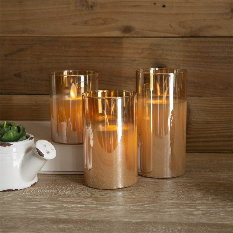 Flamerick-blokkikynttilät – Kaukosäätimellä ja ajastimella. 2 VUODEN TAKUU