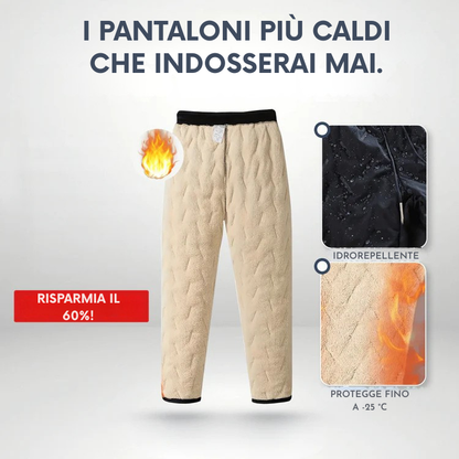 PolarPants – Pantaloni Termici Caldi Comfort Totale