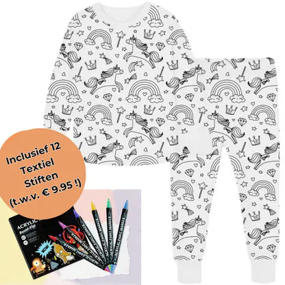 4Little™ | Inkleurbare Kinder Pyjama