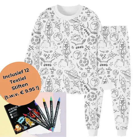 4Little™ | Inkleurbare Kinder Pyjama