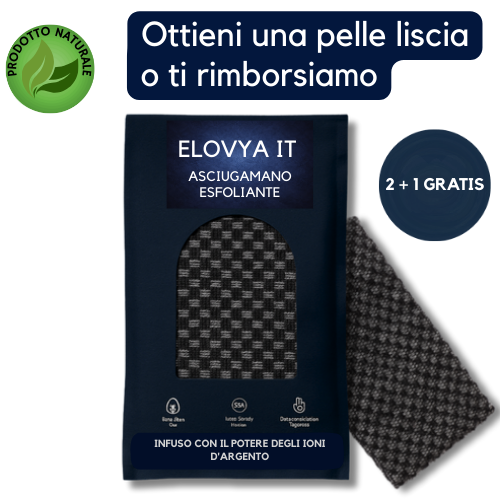 Ecovia - Asciugamano Doccia Esfoliante