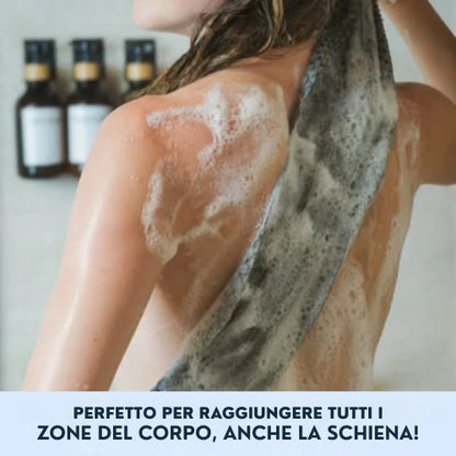 Ecovia - Asciugamano Doccia Esfoliante