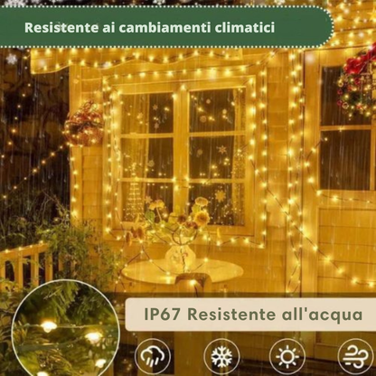 Ghirlanda LED decorativa - Atmosfera festiva ?