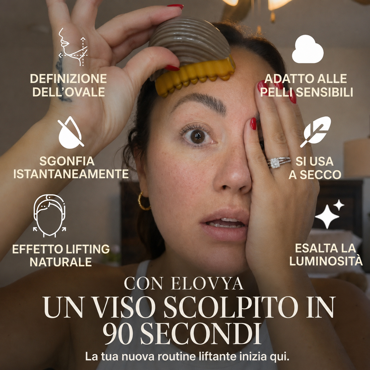Spazzola linfatica viso Elovya™