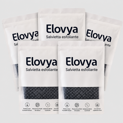 Asciugamano esfoliante Elovya per la doccia