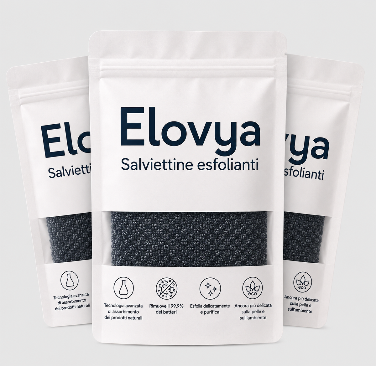 Asciugamano esfoliante Elovya per la doccia