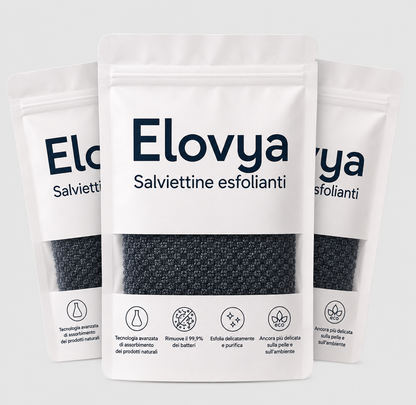 Asciugamano esfoliante Elovya per la doccia