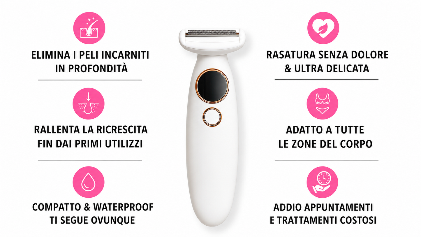 Rasoio Elovya 5 in 1 Elovya