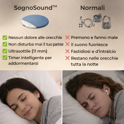 SognoSound™ – Sistema Audio per il Sonno Profondo
