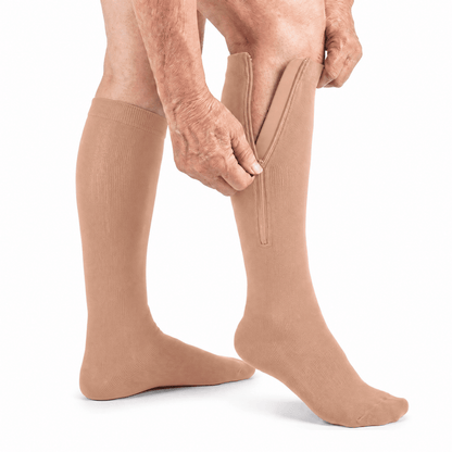 Elovya Calze a Compressione con Zip