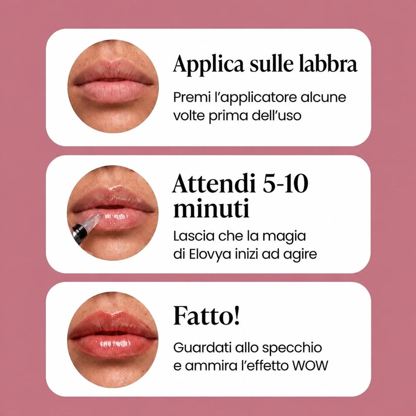 Rimpolpatore labbra Elovya