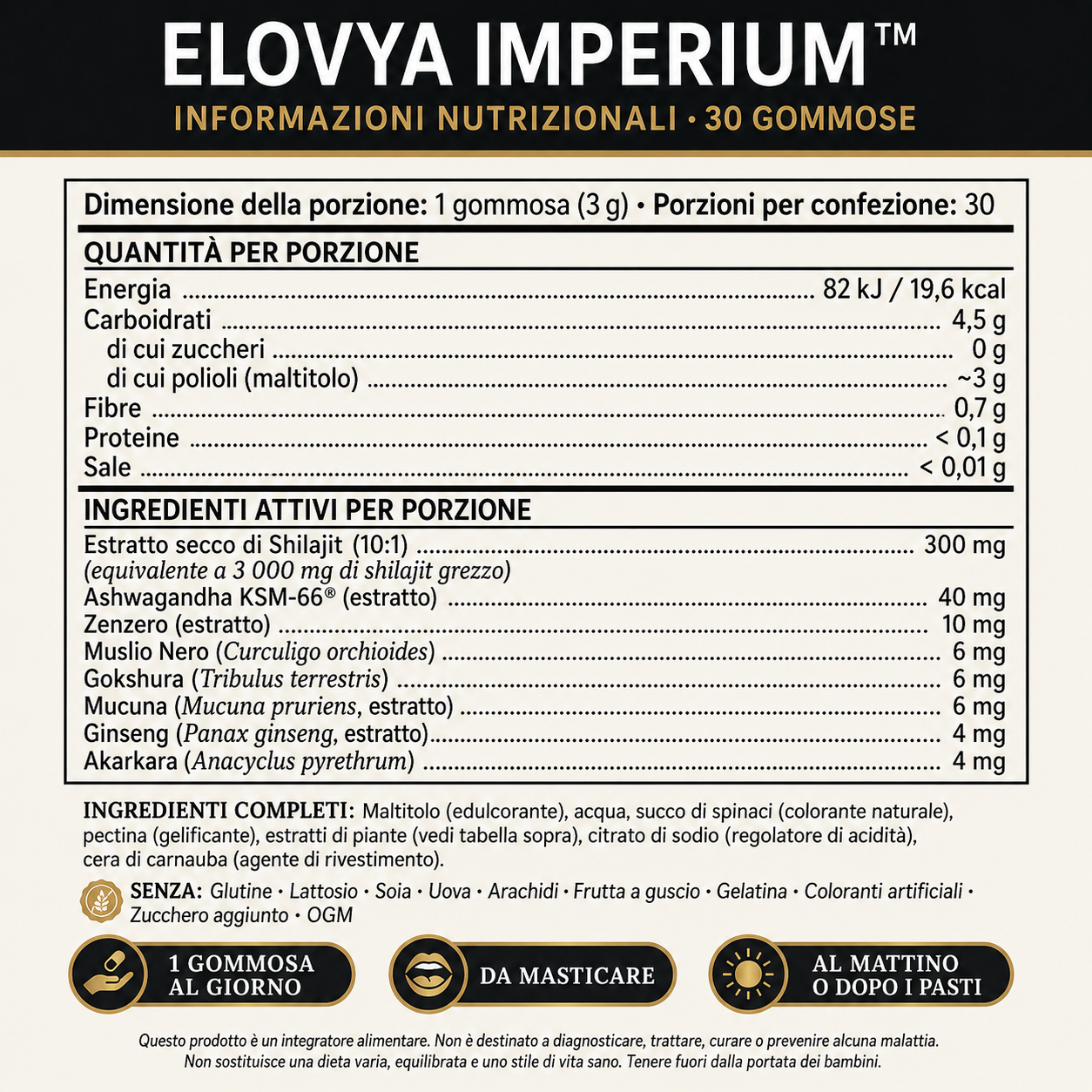 Elovya Imperium™ | Shilajit Premium
