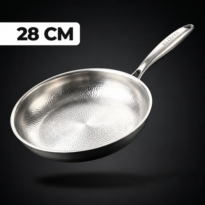 Padella Elovya in titanio al 100% per una cucina senza sostanze tossiche