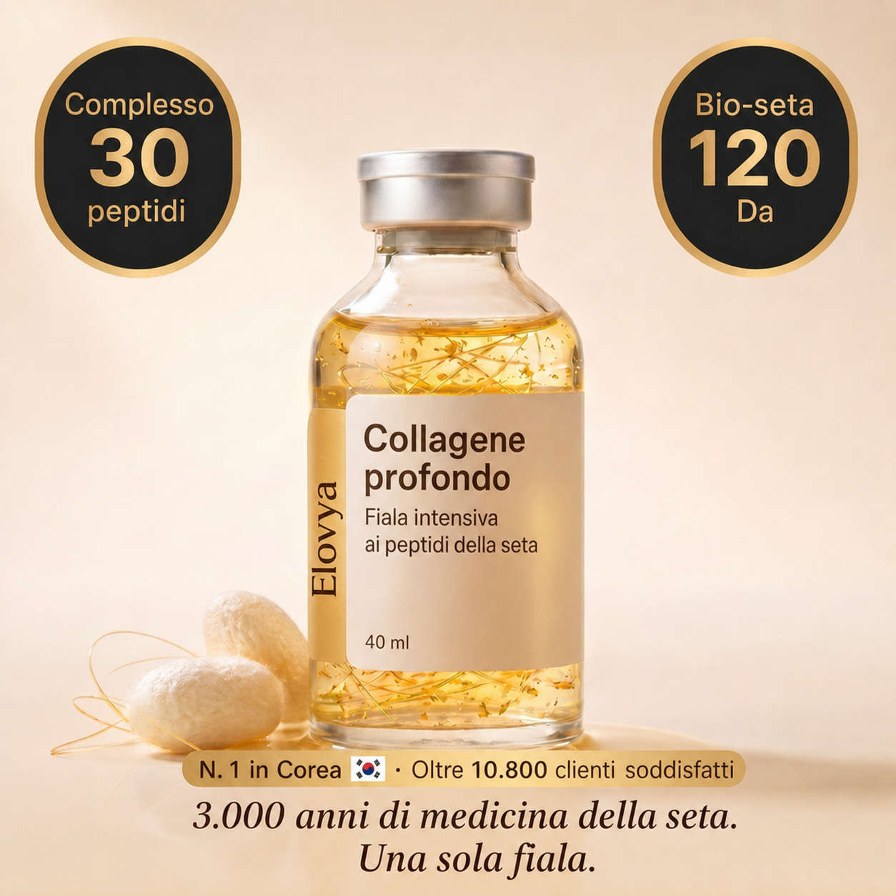 Fiala al collagene e peptidi della seta + omaggio incluso