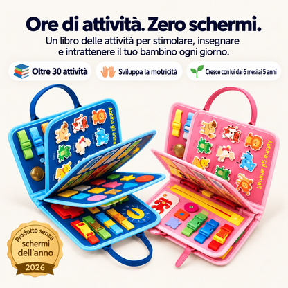 Libro di attività Montessori – Elovya™