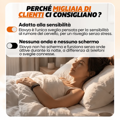 Elovya™ – La sveglia vibrante da polso
