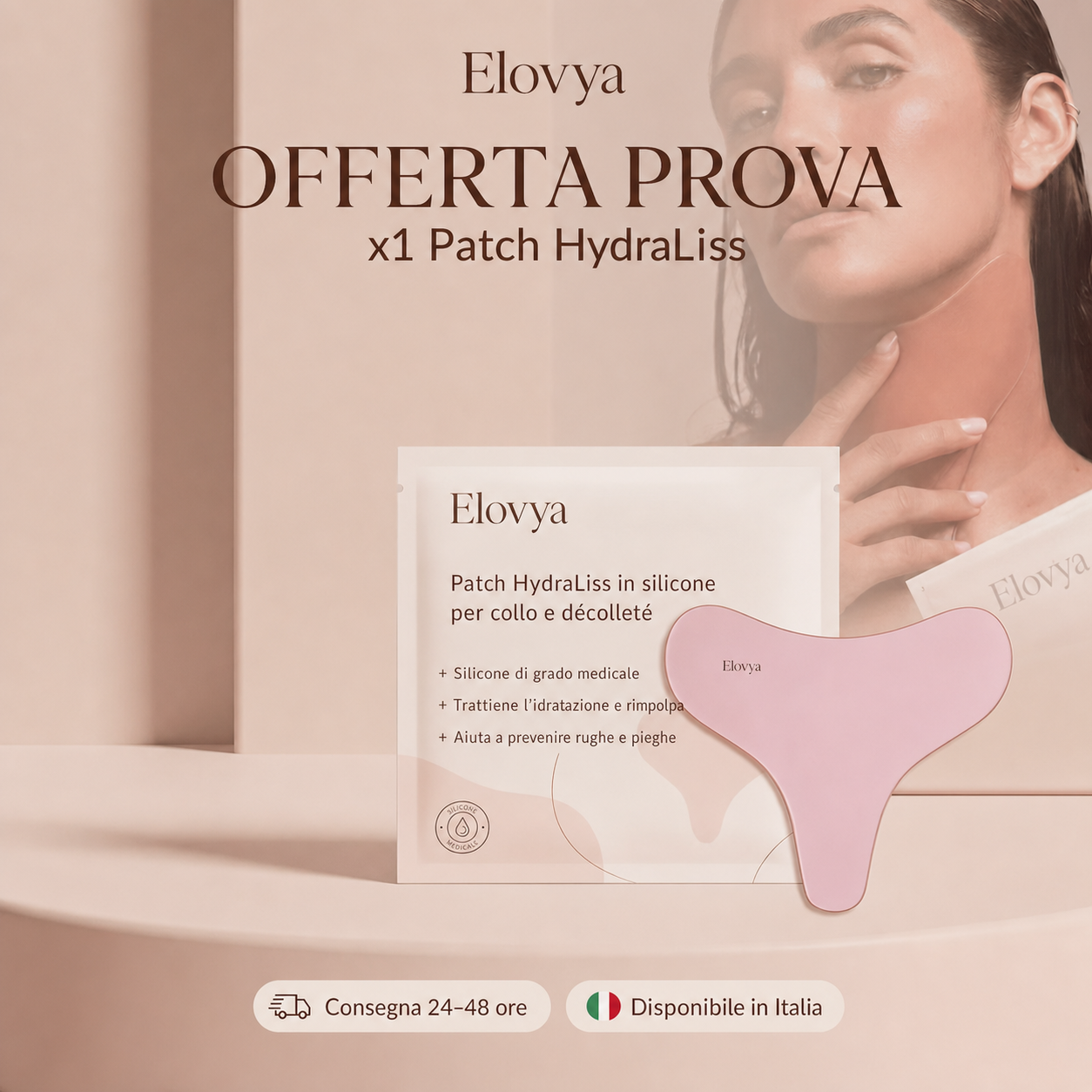HydraLiss Patch Silicone Décolleté
