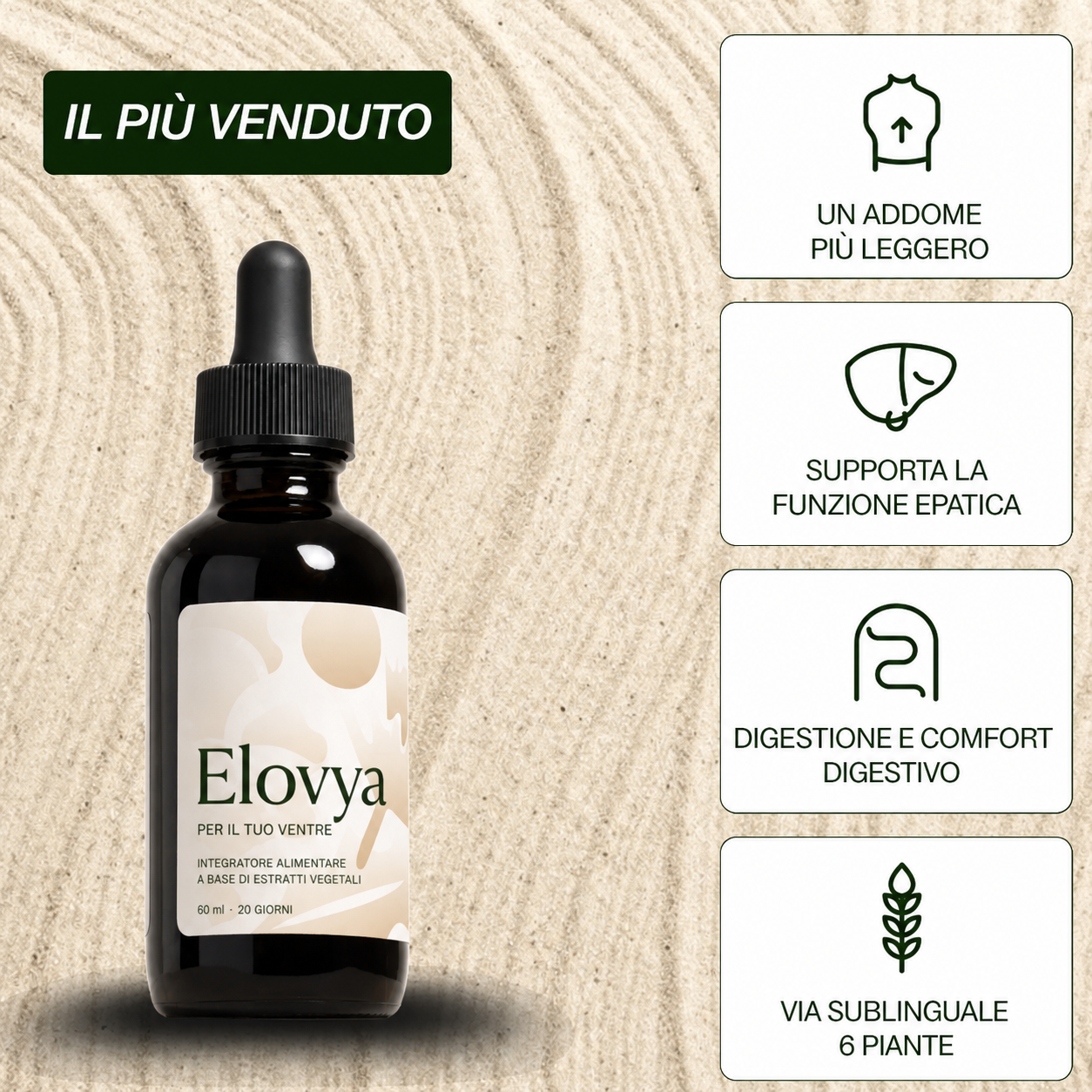 Elovya — Ritrova una pancia piatta