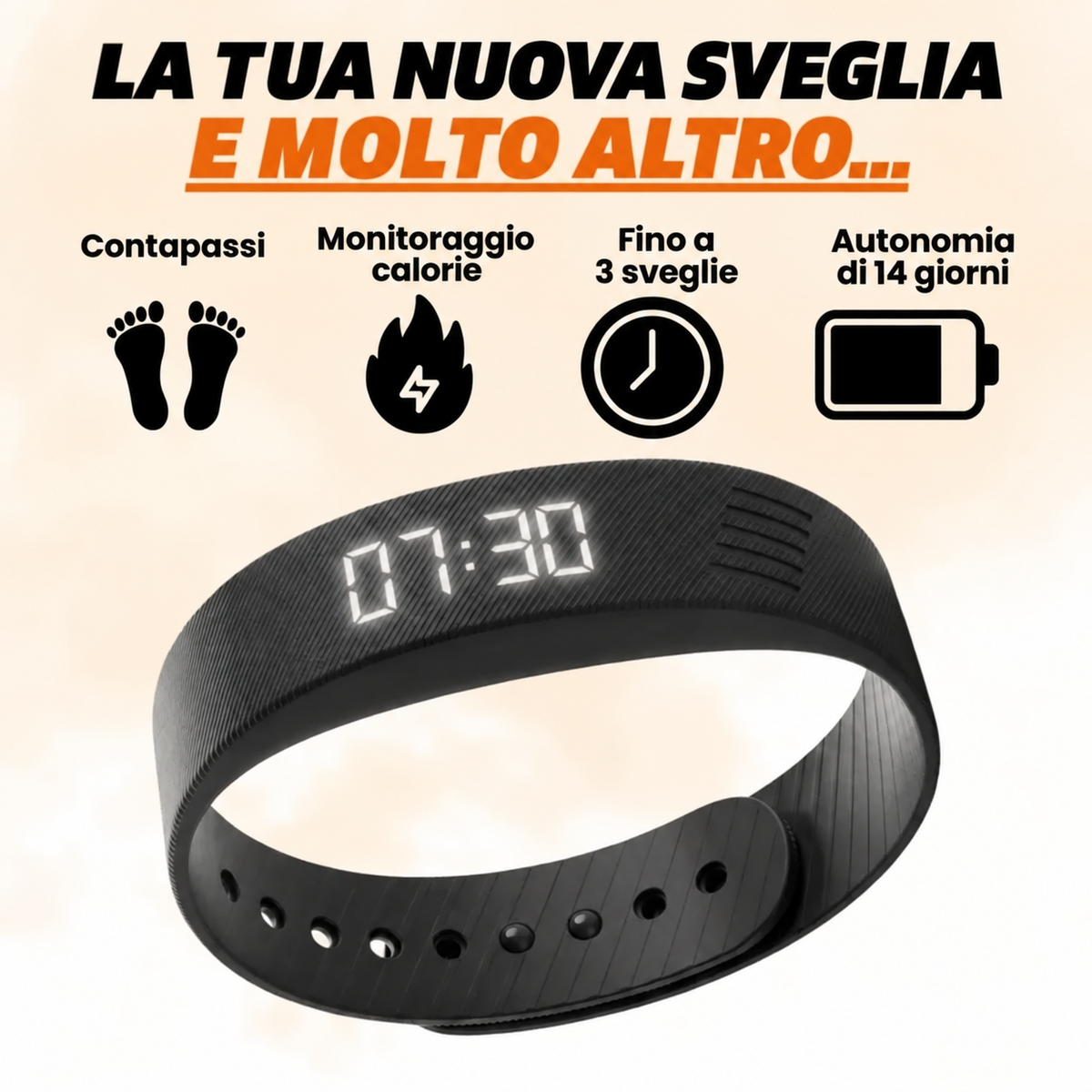 Elovya™ – La sveglia vibrante da polso
