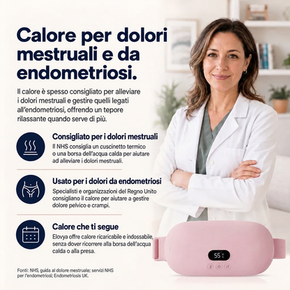 Elovya – Sollievo senza farmaci per dolori mestruali ed endometriosi