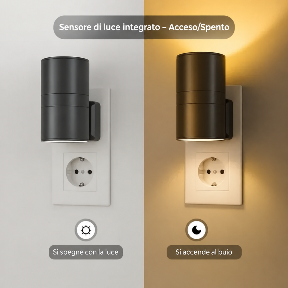 Elovya™ – Lampada da parete LED premium