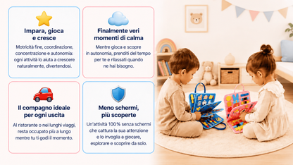 Libro di attività Montessori – Elovya™