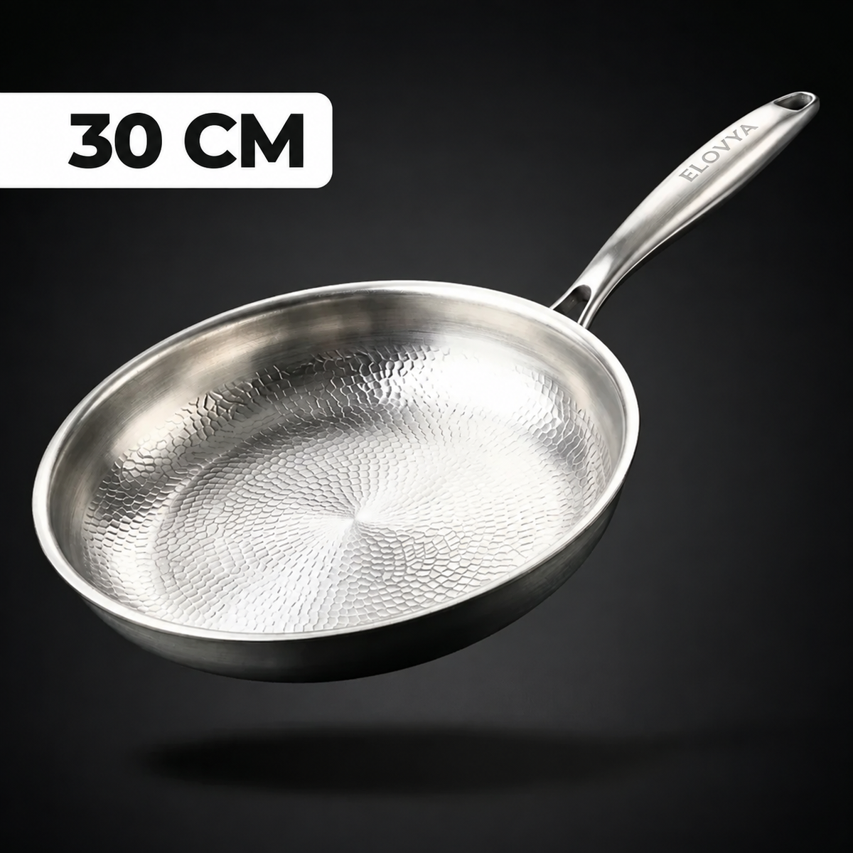 Padella Elovya in titanio al 100% per una cucina senza sostanze tossiche