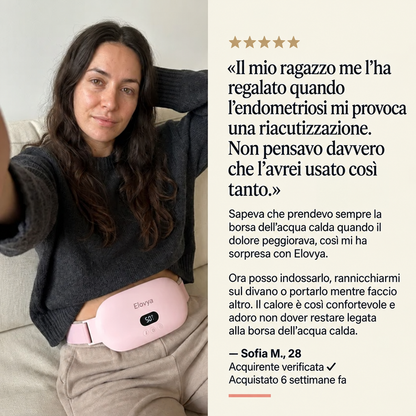 Elovya – Sollievo senza farmaci per dolori mestruali ed endometriosi