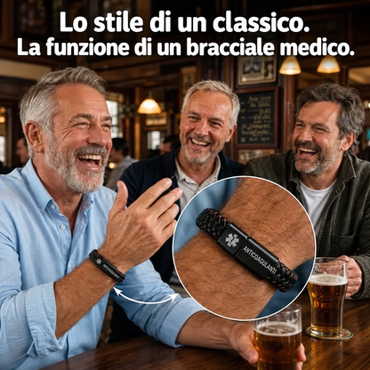 Bracciale fluidificante del sangue