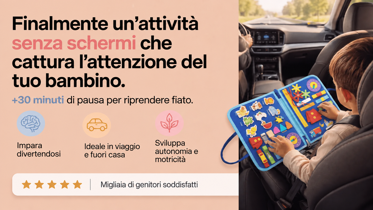Libro di attività Montessori – Elovya™