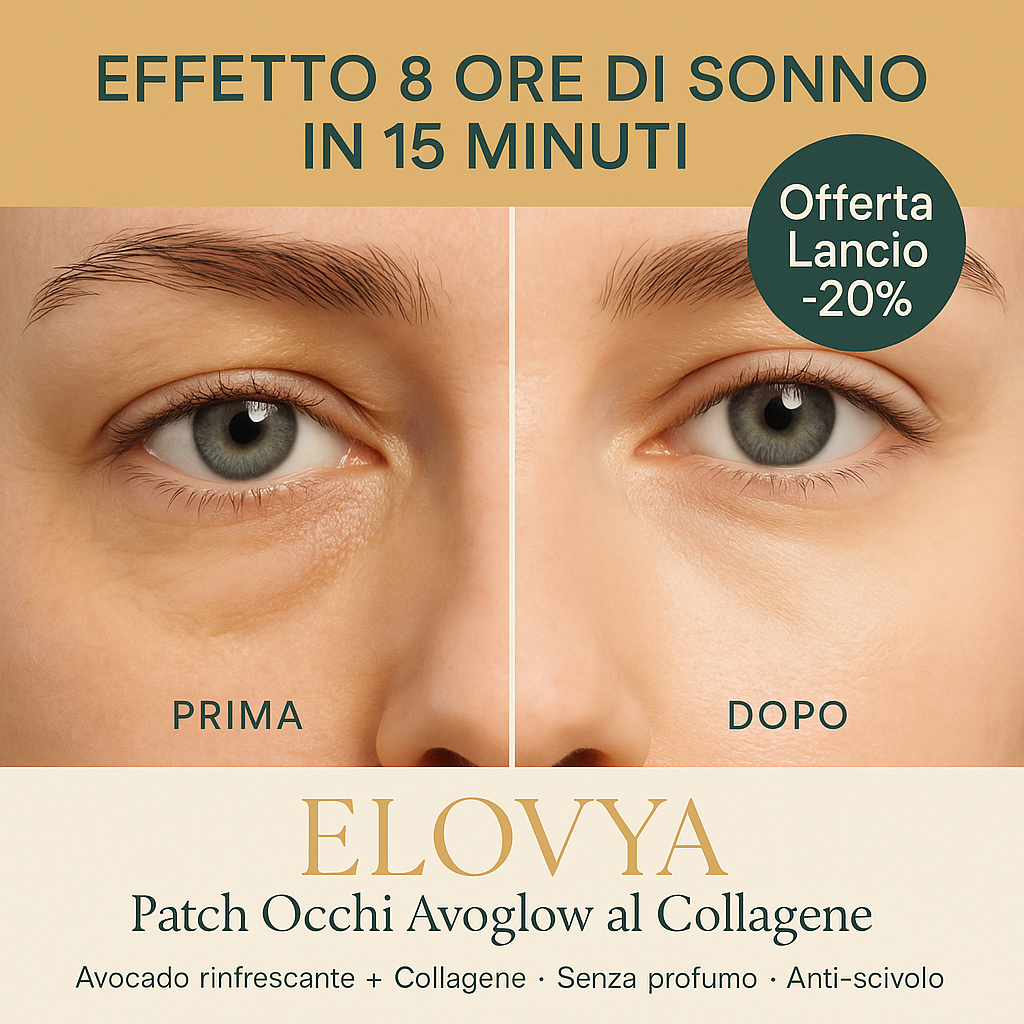 Avoglow - Patch per gli occhi al collagene