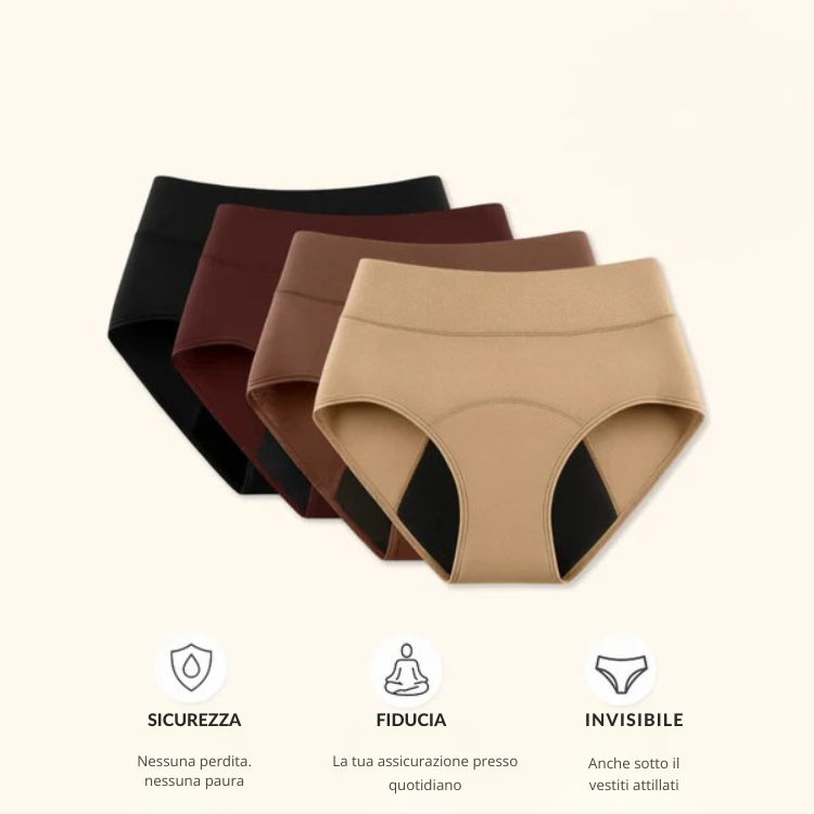 Mutanda Anti-Fuga Donna – Comfort Invisibile e Alta Assorbenza