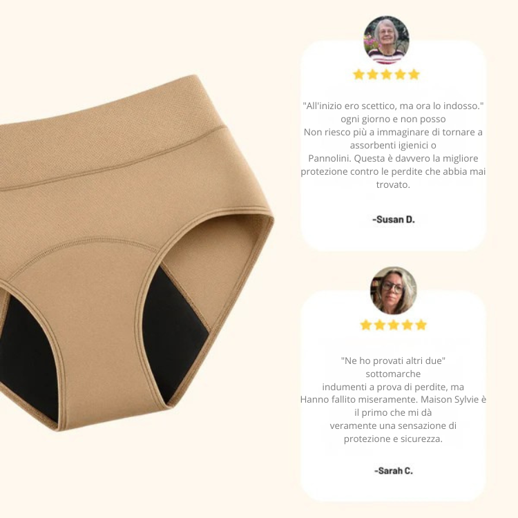 Mutanda Anti-Fuga Donna – Comfort Invisibile e Alta Assorbenza