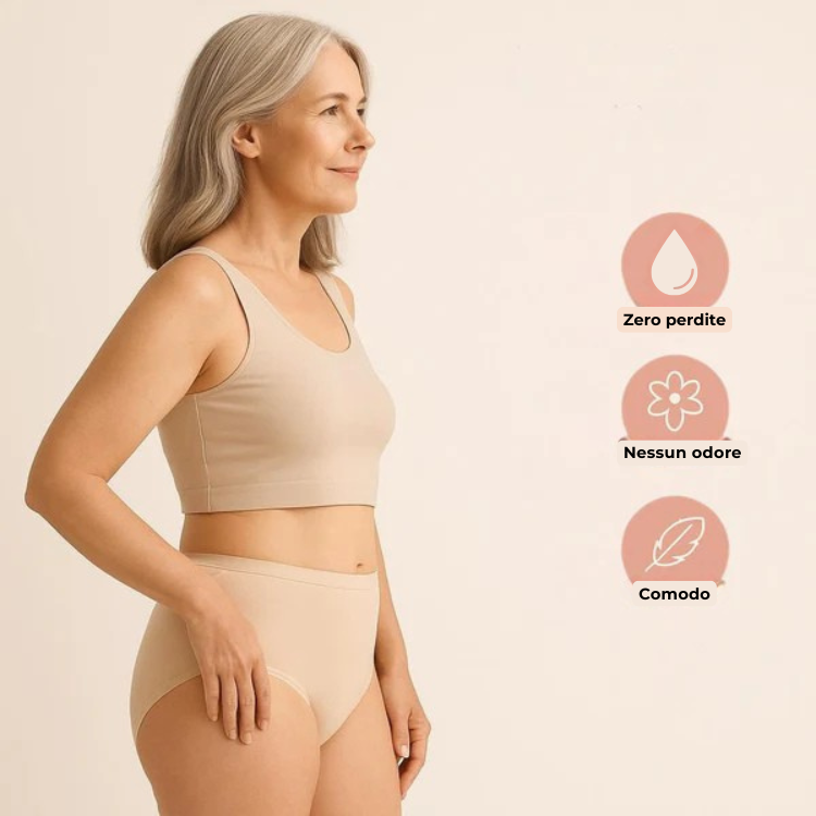 Mutanda Anti-Fuga Donna – Comfort Invisibile e Alta Assorbenza