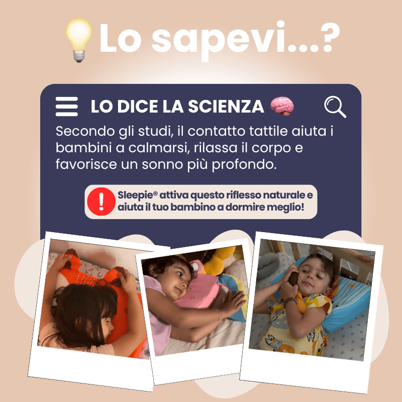 Sleepie® – Il Cuscino Calmante per Bambini