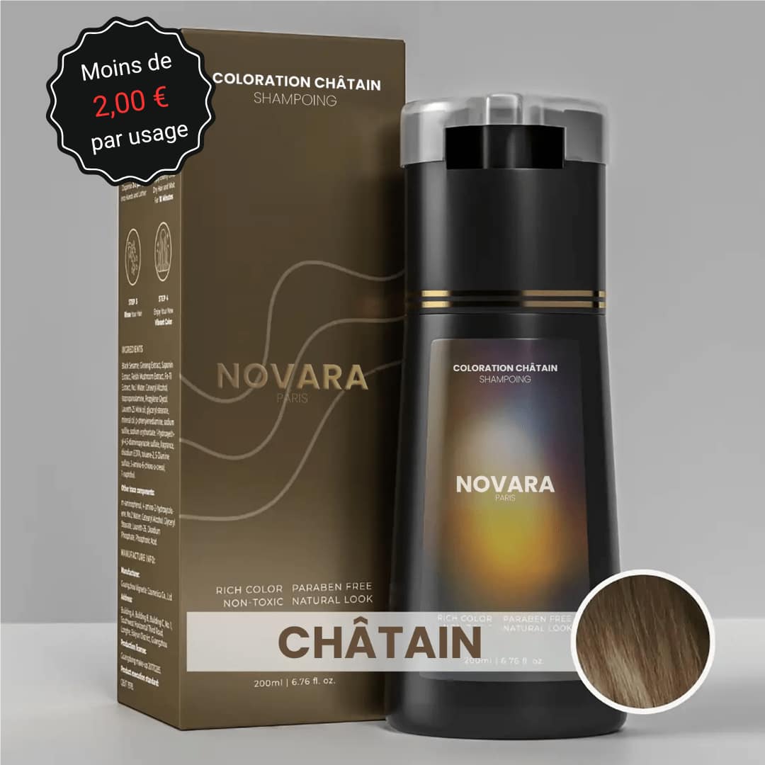 Shampoing colorant instantané Homme