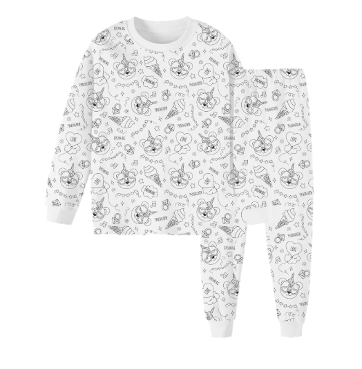 4Little™ | Inkleurbare Kinder Pyjama