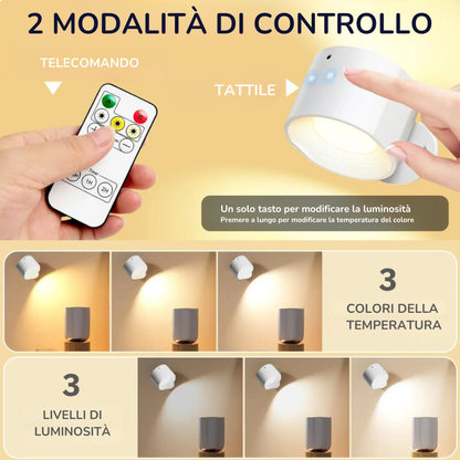 Elovya -Lampada da parete