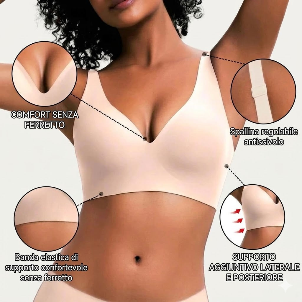 Reggiseno ComfortLift – Sostegno e Comfort Senza Ferretto