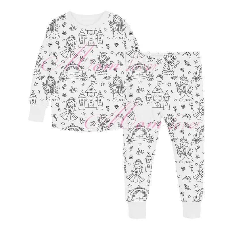 4Little™ | Inkleurbare Kinder Pyjama